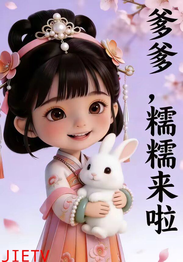 爹爹，糯糯来啦