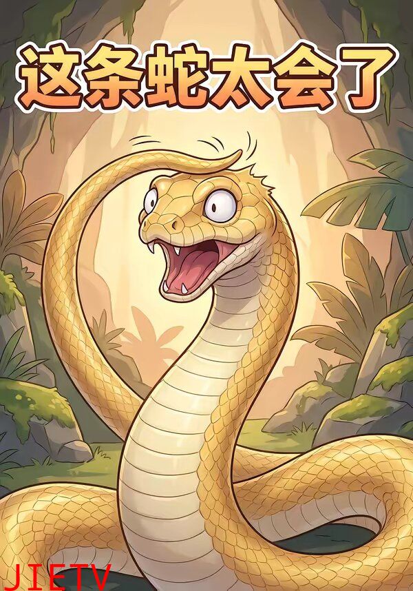 这条蛇太会了