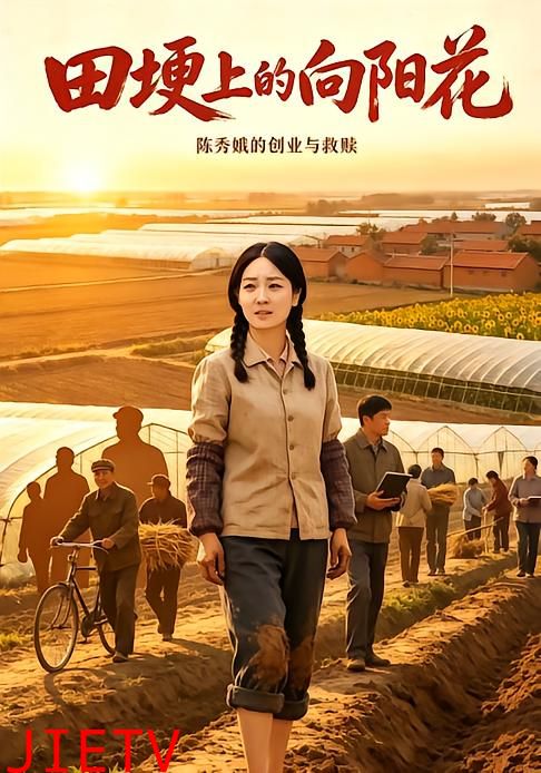 田埂上的向阳花