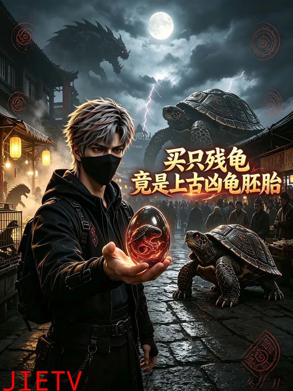 买只残龟，竟是上古凶龟胚胎